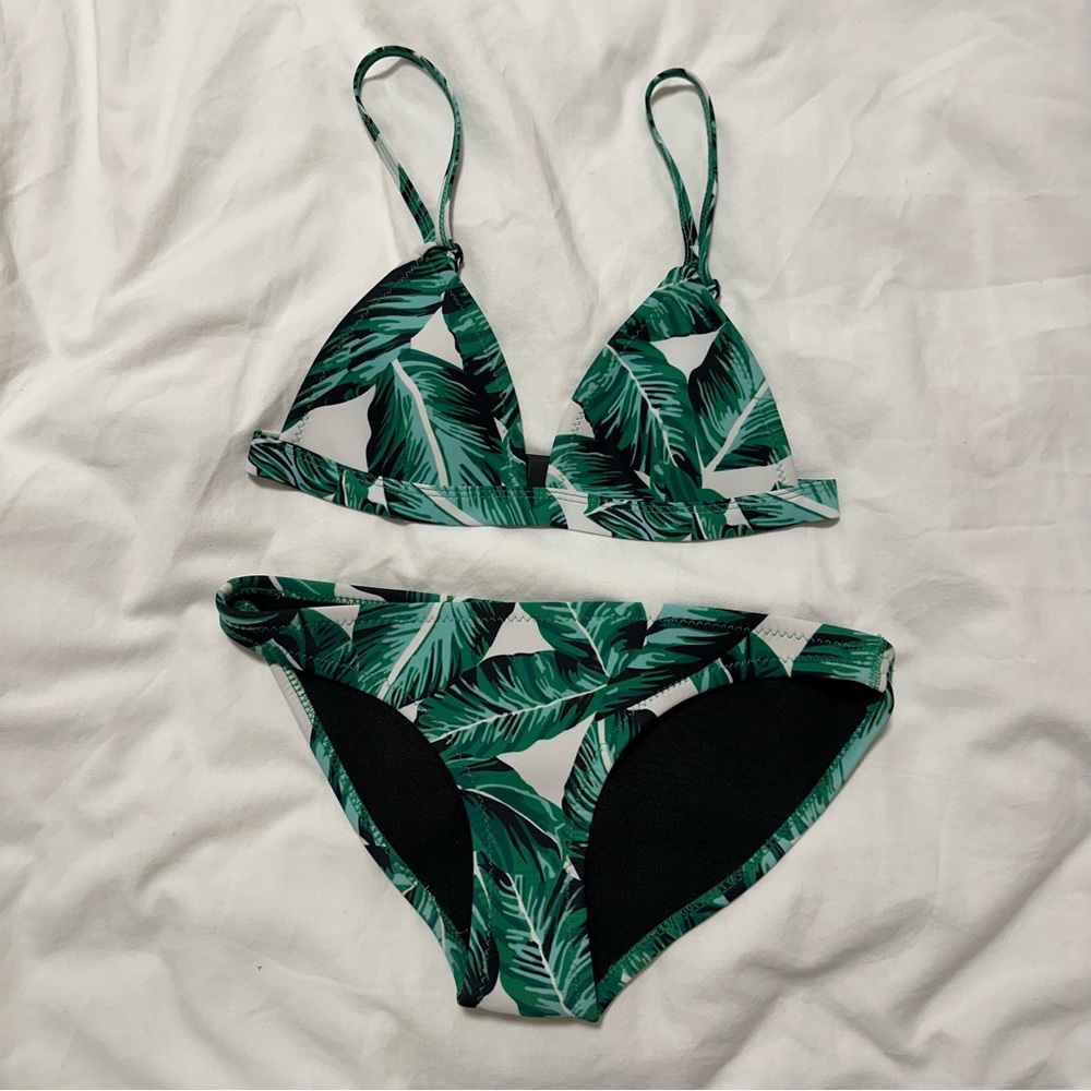 Neoprene Bikini Set